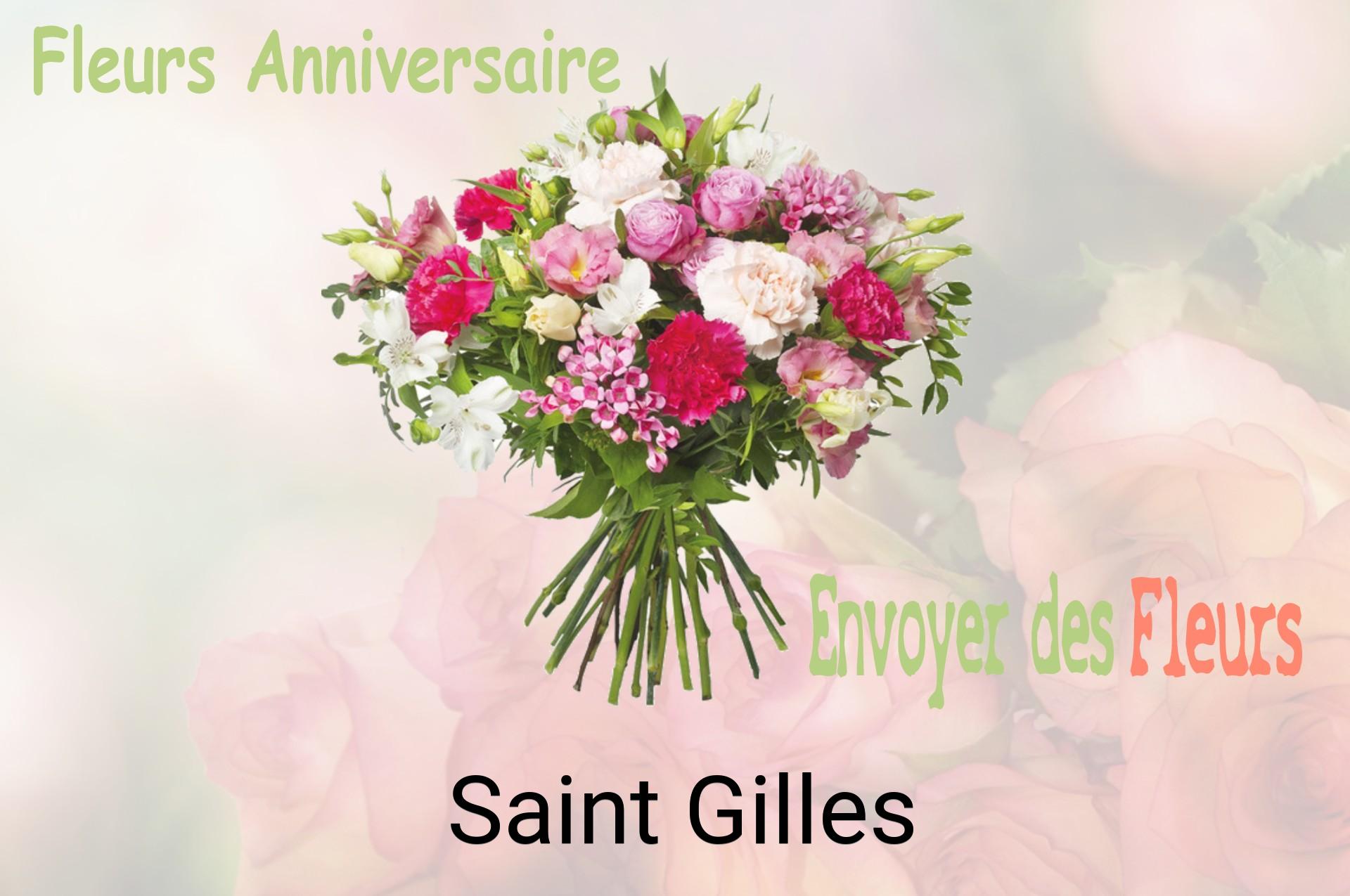 Bouquet de fleurs d’anniversaire livré à Saint-Gilles